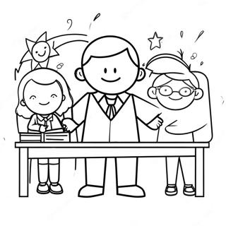 World Teachers Day Coloring Page 64293-50879