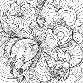 Fractal Coloring Pages