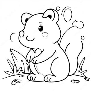 Cute September Animals Coloring Page 64373-50954