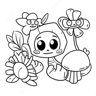 Plants Vs Zombies 2 Coloring Page 64403-50964