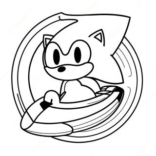 Team Sonic Racing Logo Ausmalbild 64433-50987