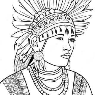 Ojibwe Coloring Pages