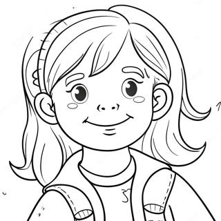 3rd Grade Coloring Page 6450-5131