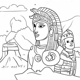 Ancient Civilizations Coloring Pages