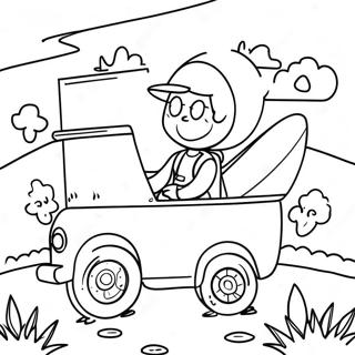 Adventurous Riley Coloring Page 64574-51089