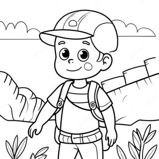 Adventurous Riley Coloring Page 64574-51090