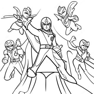 Spirit Rangers Coloring Page 64603-51117