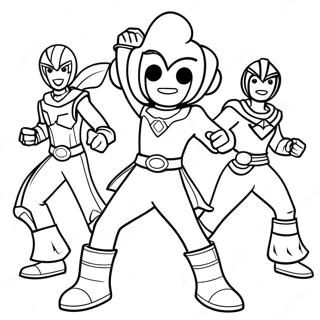 Spirit Rangers Coloring Page 64603-51119