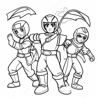 Spirit Rangers Adventure Coloring Page 64604-51123