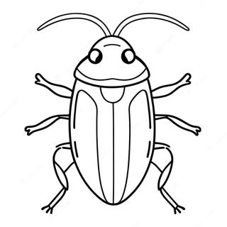 Cockroach Coloring Page 64613-51130