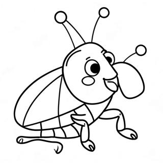 Cockroach Coloring Pages