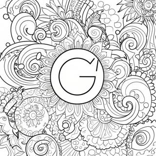 Google Logo Coloring Page 64653-51164