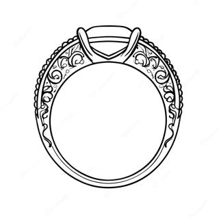 Simple Ring Coloring Page 64663-51185