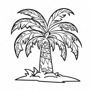 Tropical Christmas Coloring Pages