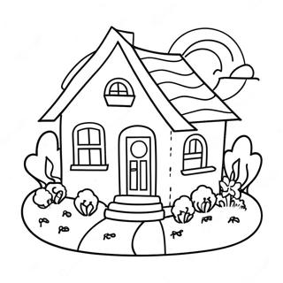 Home Sweet Home Coloring Page 64853-51327