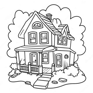 Home Sweet Home Coloring Page 64853-51328