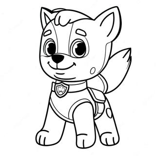 Tracker Paw Patrol Coloring Page 64873-51354