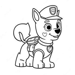 Tracker Paw Patrol Coloring Page 64873-51355