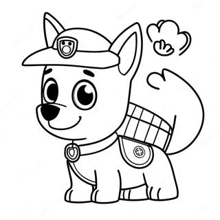 Tracker Paw Patrol Coloring Page 64873-51356