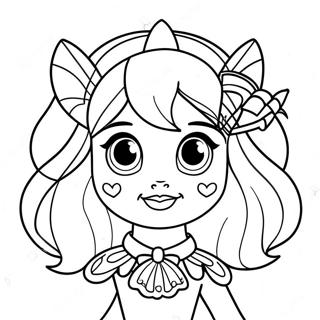 The Dazzlings Coloring Pages