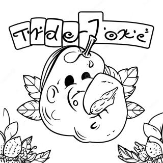 Trader Joe's Coloring Pages