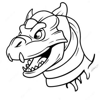 Fierce Scorpius Rex Roaring Coloring Page 64984-51435