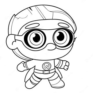 Super Why Coloring Page 6500-5174