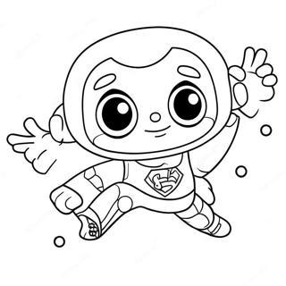 Super Why Coloring Page 6500-5176