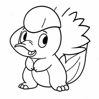 Cyndaquil In Actie Kleurplaat 65014-51472