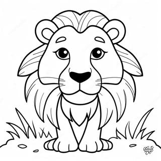 Alex The Lion Coloring Pages