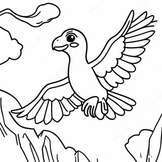 Raptors Coloring Pages