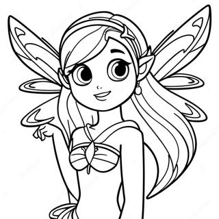 Winx Club Musa Värittämissivu 65113-51537