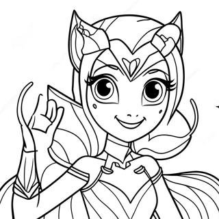 Winx Club Musa Coloring Page 65113-51538