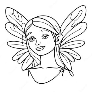 Musa With Magical Fairy Wings Coloring Page 65114-51534