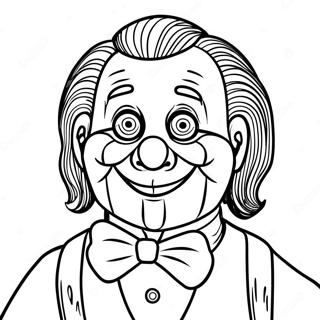 Billy The Puppet Coloring Pages