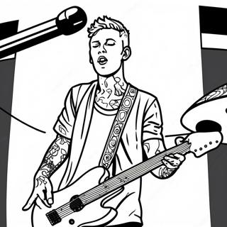 Mgk Coloring Pages