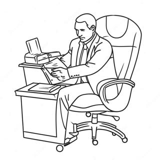 Business Coloring Pages