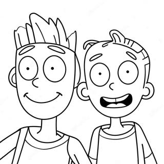 Ed Edd N Eddy Coloring Pages