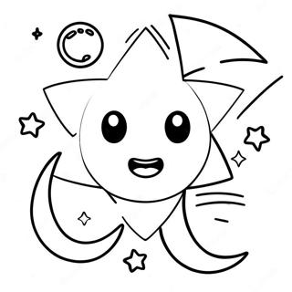 Stars And Moon Coloring Pages