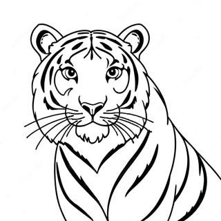 Bengal Tiger Coloring Page 65303-51678