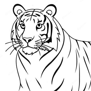 Bengal Tiger Coloring Page 65303-51679