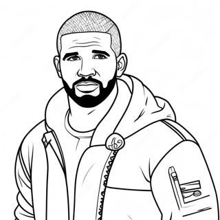 Drake Coloring Pages