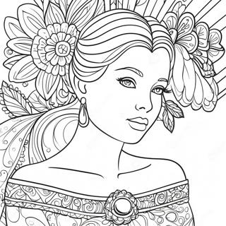 Elegant Grace Coloring Page 65314-51690