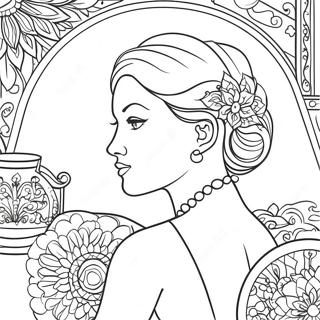 Elegant Grace Coloring Page 65314-51692