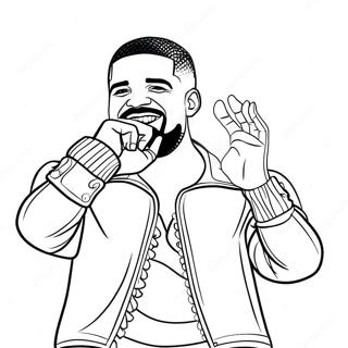 Drake Coloring Pages