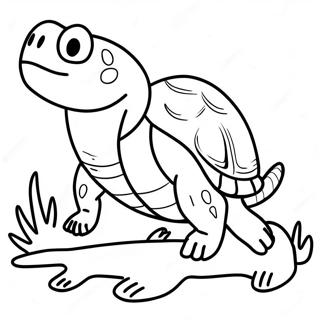 Snapping Turtle Coloring Page 65343-51714