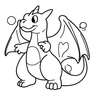 Shiny Charizard Pokemon Card Coloring Page 65364-51733