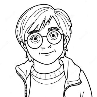 Harry Potter Vs Voldemort Coloring Pages