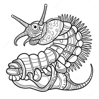 Centipede Coloring Page 65463-51802