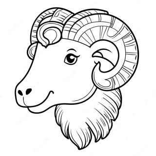 Ram Coloring Page 65503-51849